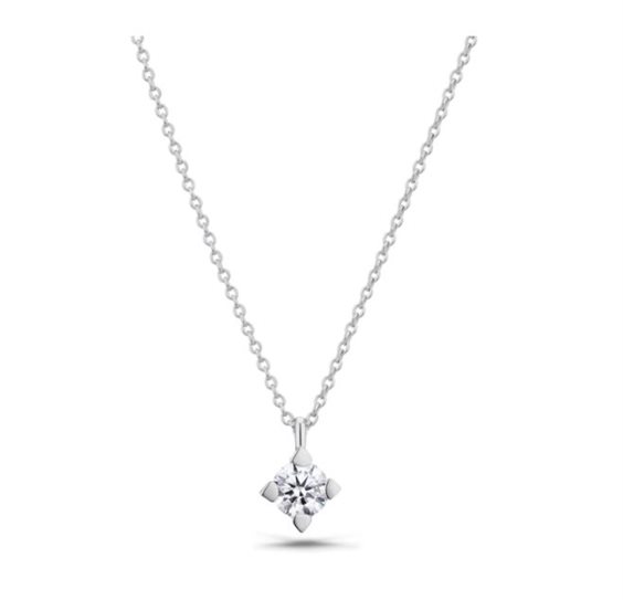 Collana X-Diamond Donna in Oro bianco Diamante Lab Grown 0.22 Ct LXD00CL006R4BI022 - LXD00CL006R4BI022